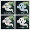 8 Pcs - Little Ghosts Window Clings, Window Decals,Spooky Halloween Suncatcher Stickers